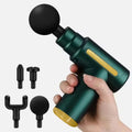 Pistolet de massage à percussion avec 4 têtes interchangeables — vue principale